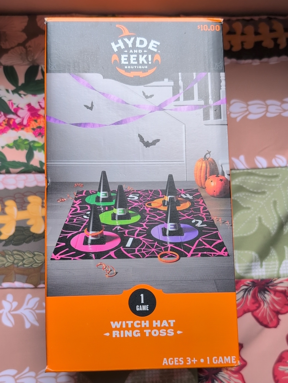 Target 2024 Witch Hat Ring Toss Game - Black, Purple, Green, Pink, Orange